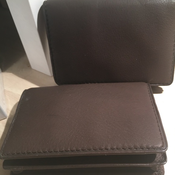FOSSIL Leather Card Case - Picture 4 of 4
